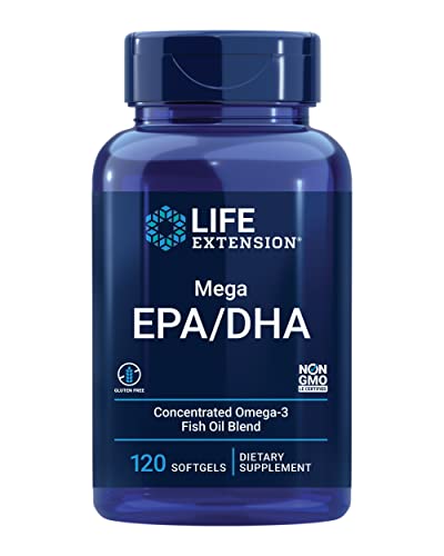 Mega Concentrated Omega 3 Fish Oil Supplements