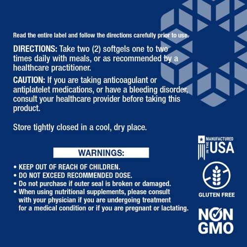 Mega Concentrated Omega 3 Fish Oil Supplements