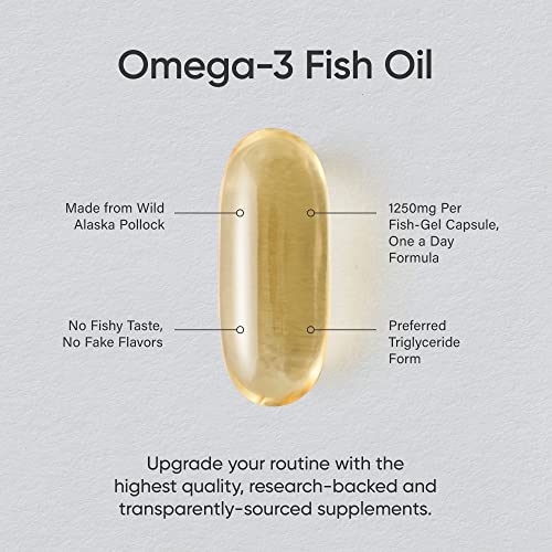 Triple Strength Omega 3 Fish Oil Supplement