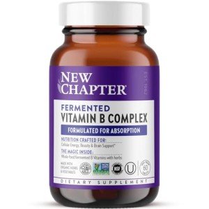 Organic Fermented Vegan Vitamin B Complex - 60 Count