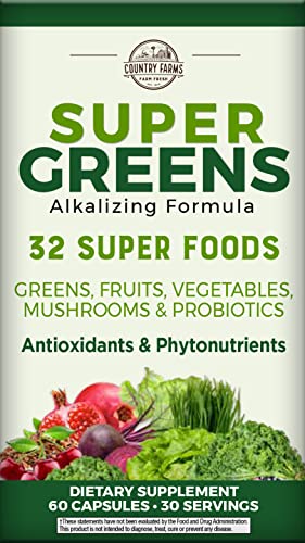 32 Superfood Capsules for Personal Taste