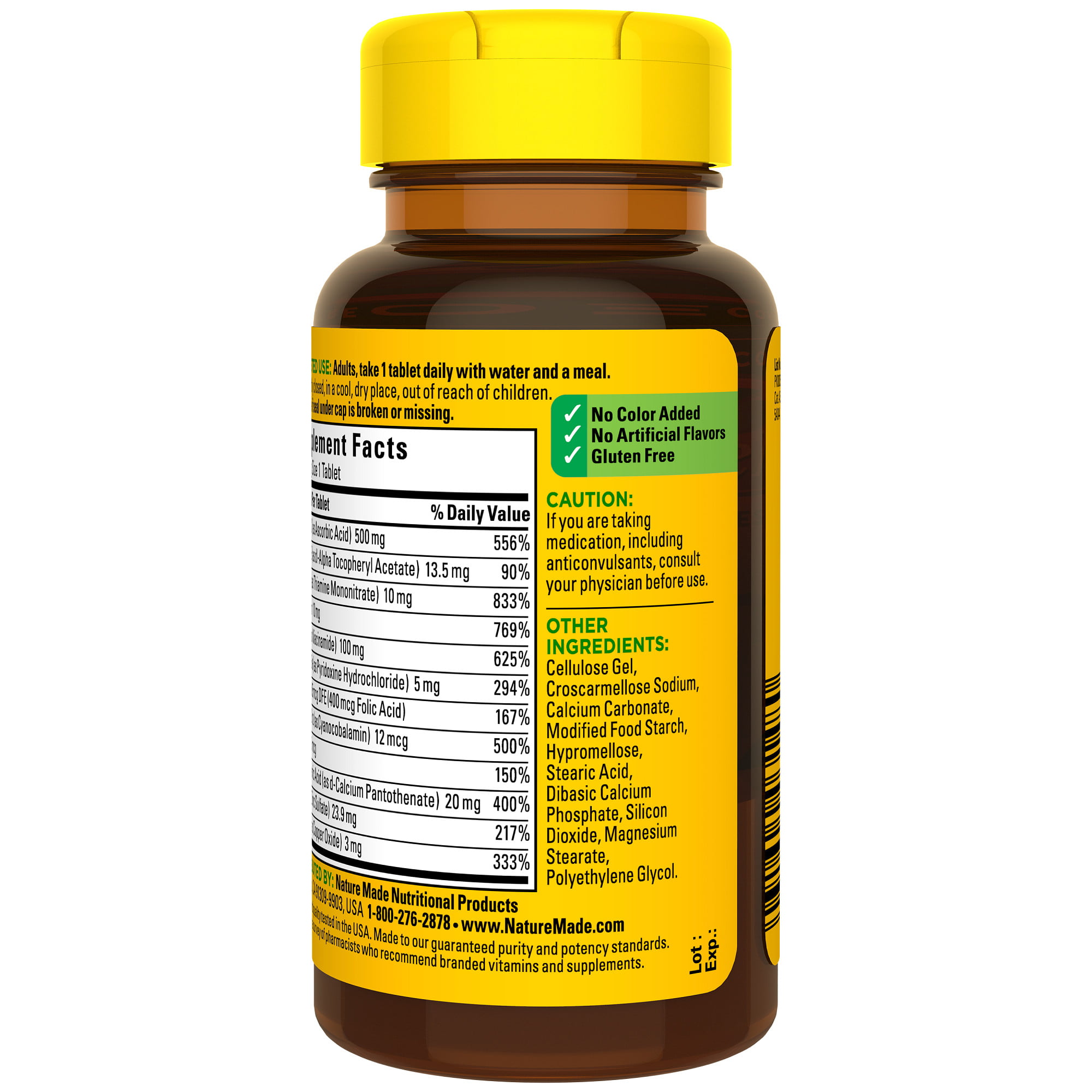 Nature Made Stress B Complex, 80 Tablets