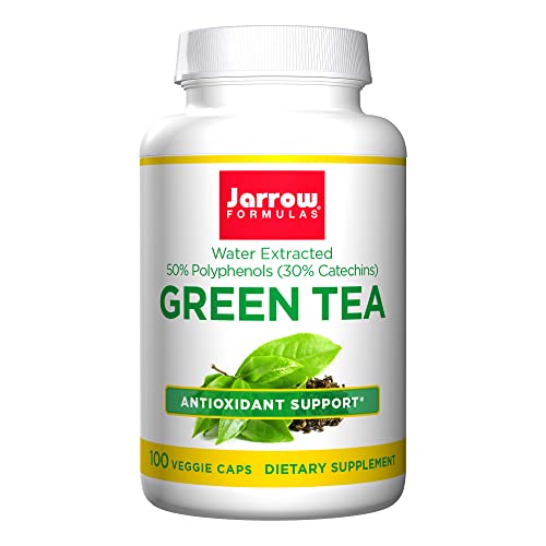 Jarrow Formulas, Green Tea, 500 mg, 100 Veggie Caps