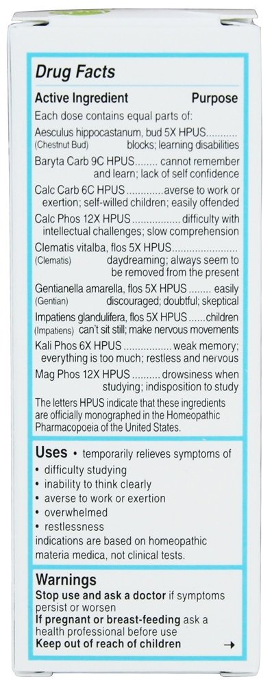 Siddha Kids Attention & Focus Homeopathic Remedy - 1oz