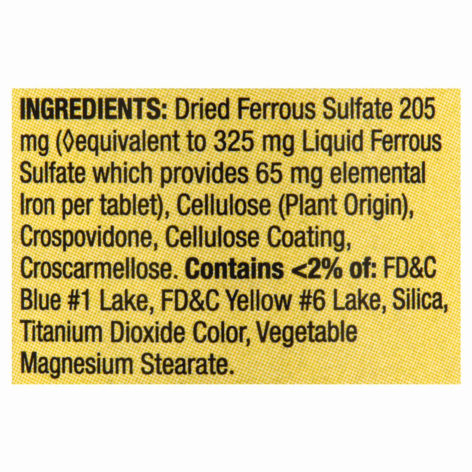 Iron Tablets - Spring Valley Twin Pack 100cnt