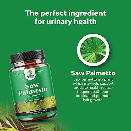 Saw Palmetto Capsules for Prostate & Hair Loss