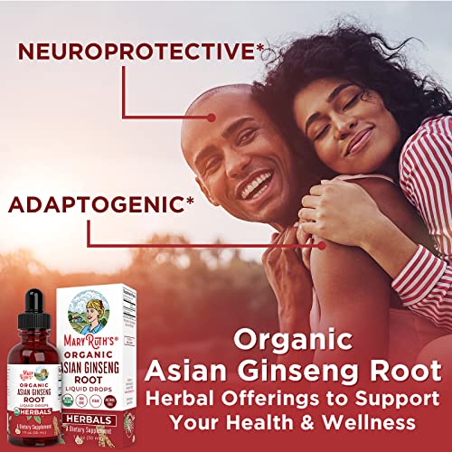 Asian Ginseng Supplement for Vitality and Focus