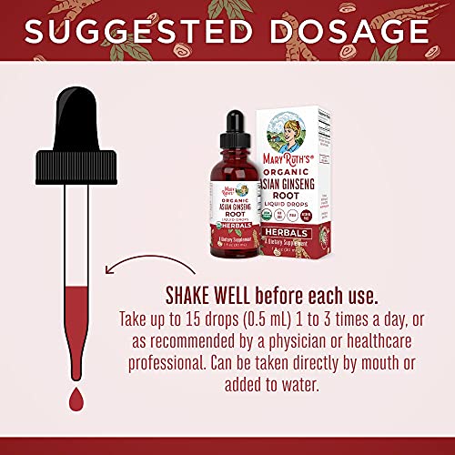 Asian Ginseng Supplement for Vitality and Focus