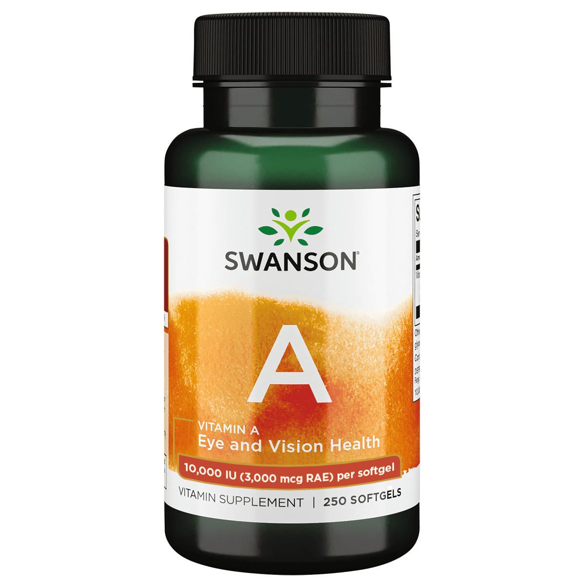 Swanson, Vitamin A 10,000 IU, 250 Weichkapseln