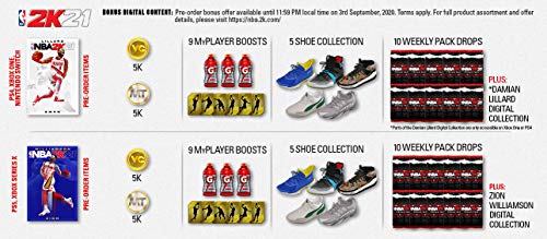 NBA 2K21 Game for PlayStation 5