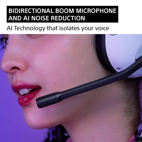 Sony INZONE H5 Wireless Gaming Headset, 360 Sound, PC/PS5