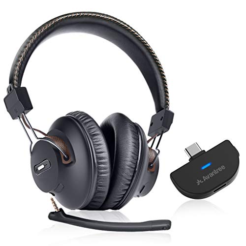 Wireless Bluetooth Headphones with Mic for PS5 & Switch