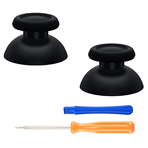 Black Replacement Thumbsticks for PS5 and PS4 Controllers