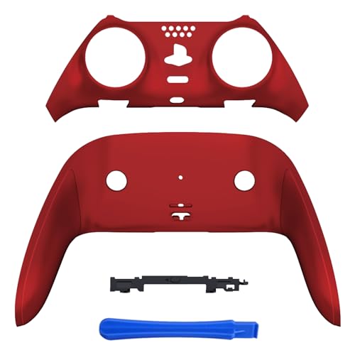 eXtremeRate Scarlet Red Front Back Shell for PS5 Edge Controller