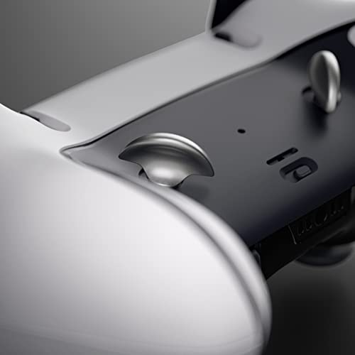 Metallic Silver Back Paddles for PS5 Edge Controller