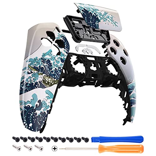 eXtremeRate Great Wave Touchpad Shell for ps5 Controller