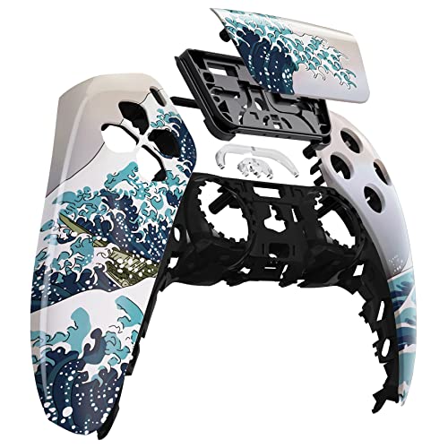 eXtremeRate Great Wave Touchpad Shell for ps5 Controller