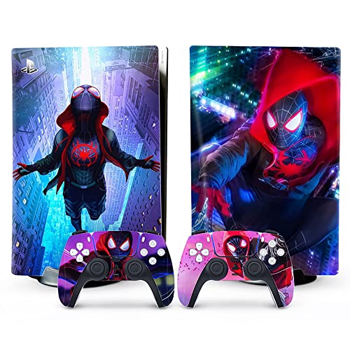 PS5 Disk Edition Console Stickers: Scratch Resistant Skins