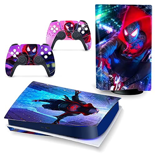 PS5 Disk Edition Console Stickers: Scratch Resistant Skins