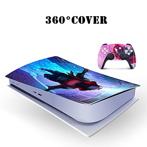 PS5 Disk Edition Console Stickers: Scratch Resistant Skins