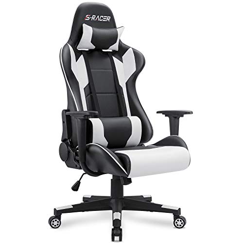 Homall White High Back Gaming Office Chair