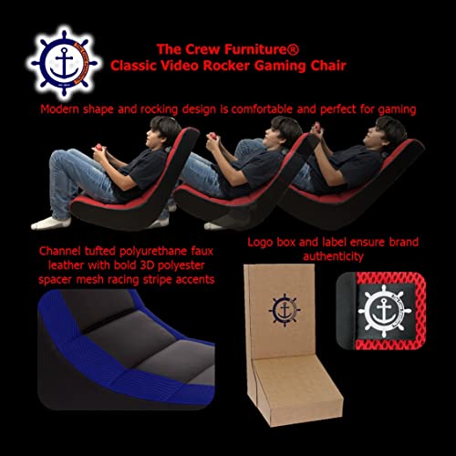 Classic Video Rocker Gaming Chair for Kids and Teens
