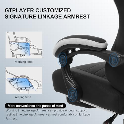 GTPLAYER Gaming Chair in Black Color