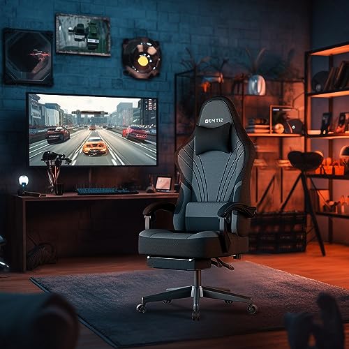 Ulody Big and Tall Gaming Chair with Footrest