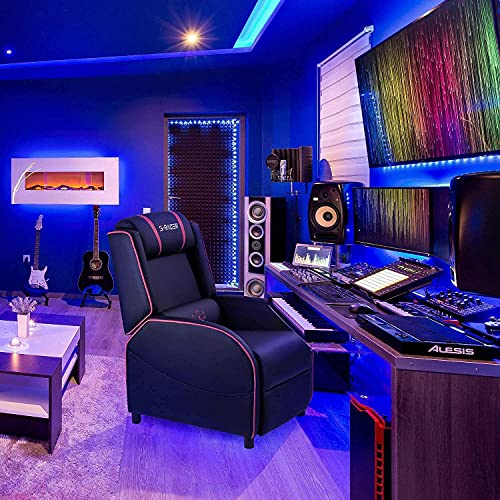 Homall Racing Style Gaming Massage Recliner Chair Red