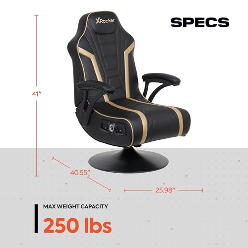 X Rocker Trident 2.1 Bluetooth Pedestal Gaming Chair