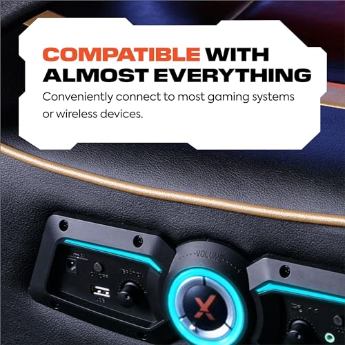 X Rocker Trident 2.1 Bluetooth Pedestal Gaming Chair