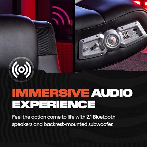 Bluetooth Video Gaming Chair with Immersive Audio & Subwoofer
