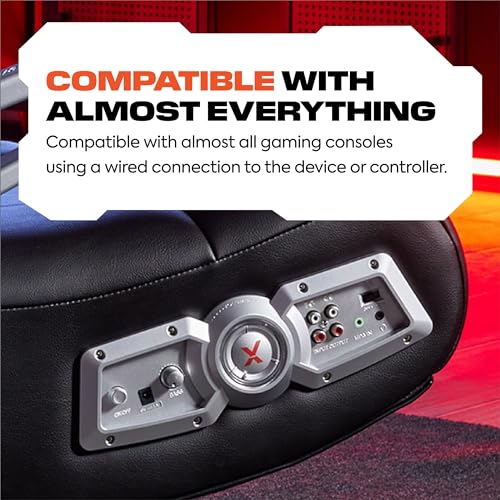 Bluetooth Video Gaming Chair with Immersive Audio & Subwoofer