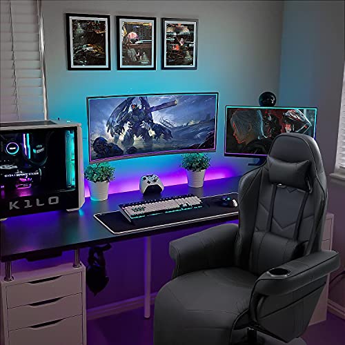 Homall Racing Style Gaming Chair with Footrest and Headrest