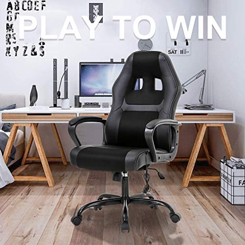 Ergonomic PC Gaming Chair with Massage and Racing Style