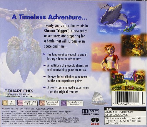 Chrono Cross for PlayStation - Video Game Classics
