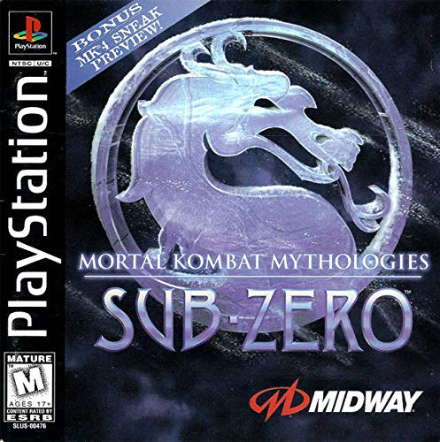 Sub-Zero in Mortal Kombat - Playstation Game