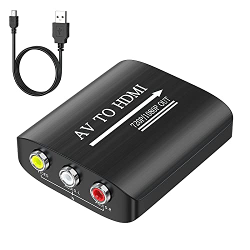 AV to HDMI Converter Adapter for Multiple Game Consoles
