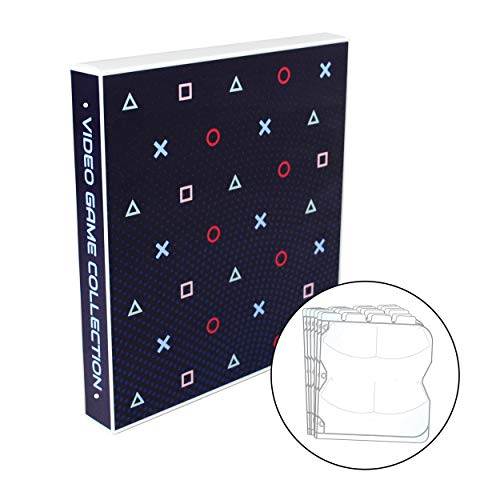PlayStation Themed Disc Storage Case - Holds 80 Discs