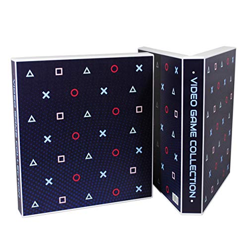 PlayStation Themed Disc Storage Case - Holds 80 Discs