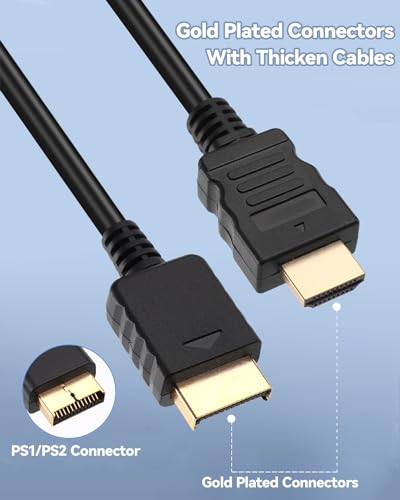 PS2 HDMI Adapter 1080P Picture Quality Converter Sony