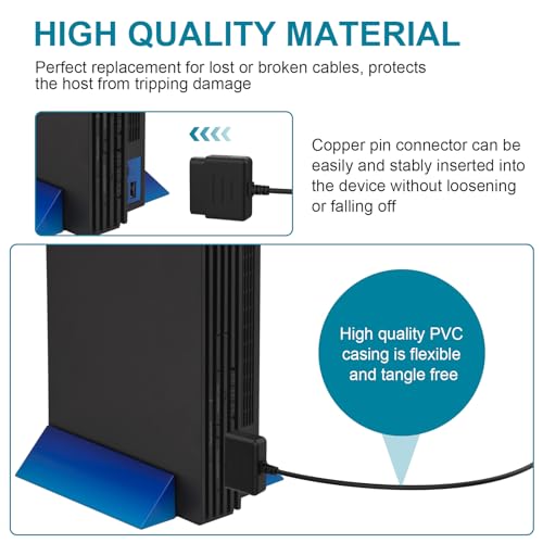 6ft Extension Cable for Sony PS1/PS2 Game Console