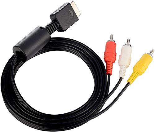 6FT AV to RCA Cord for PS2/PS3 Slim
