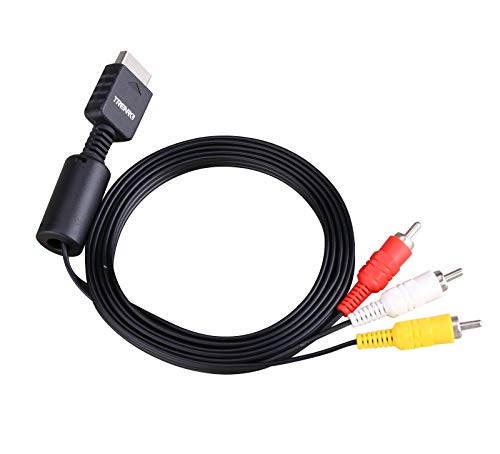 6FT AV to RCA Cord for PS2/PS3 Slim