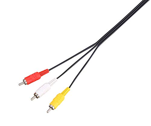 6FT AV to RCA Cord for PS2/PS3 Slim