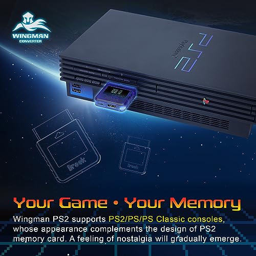 Brook Wingman PS2 Converter - Special Retro Consoles Switch