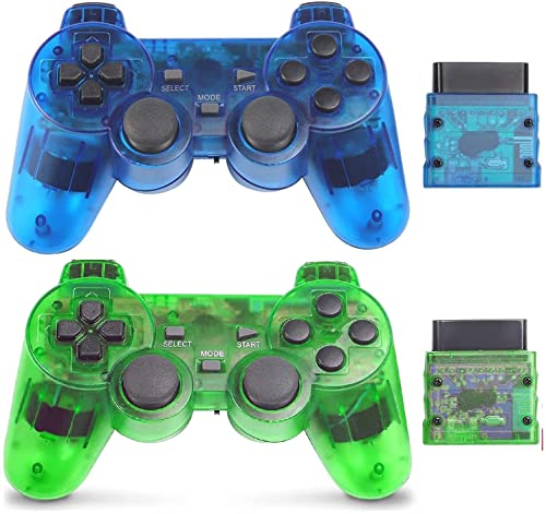 PS2 Wireless Controller 2 Pack Dual Vibration Sony
