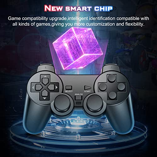 PS2 Wired Controller, Black Remote Gamepad 7.2FT Cable