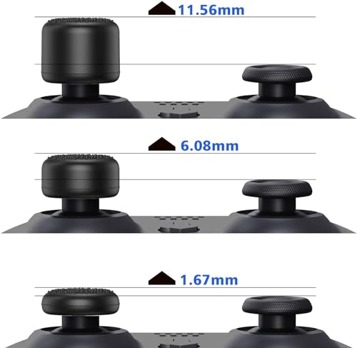 PS5 Controller Thumb Grips Compatible with Various Consoles