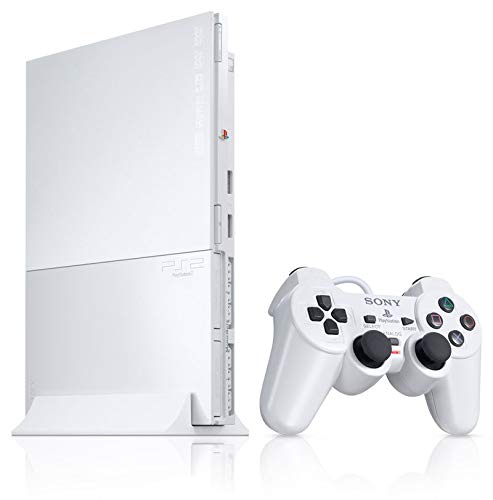 Renewed Ceramic White Slim Playstation 2 Console